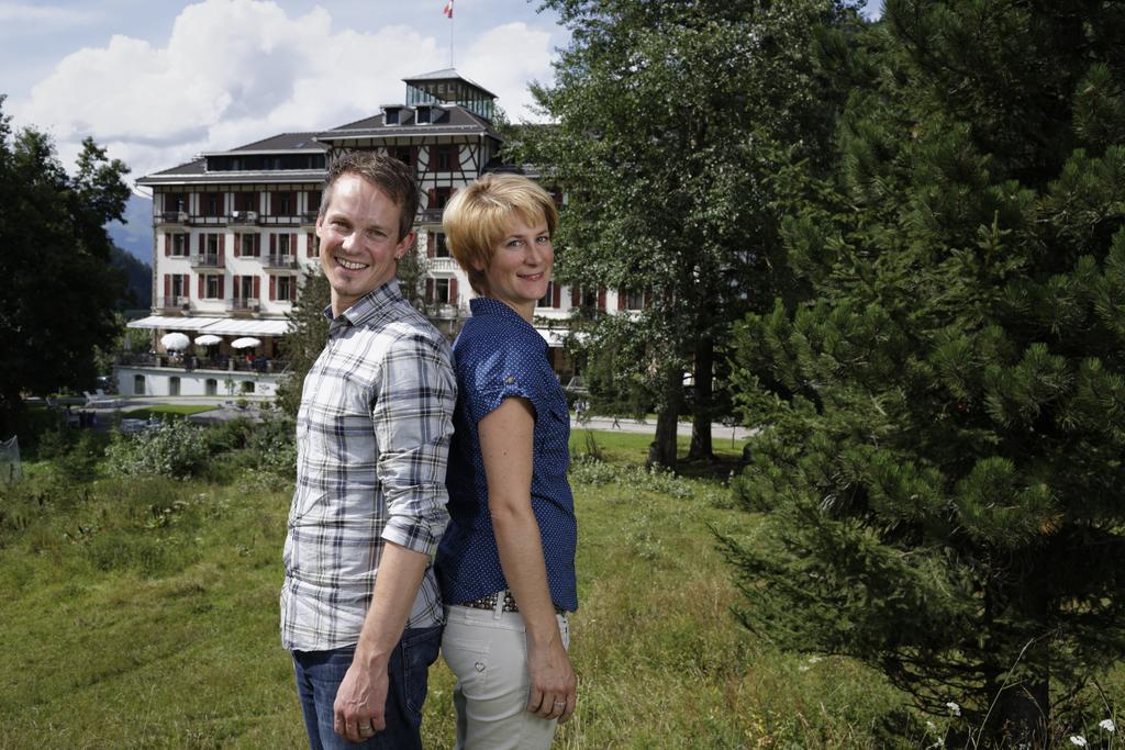 Kurhaus Berguen Hotell Exteriör bild